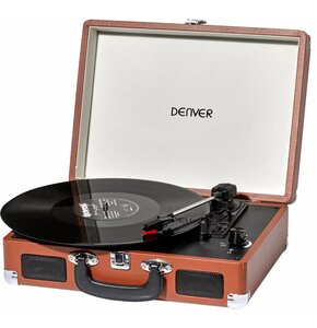 Gramofon DENVER VPL-120 Brązowy