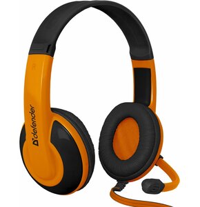 Słuchawki DEFENDER Warhead G-120 Czarno-pomarańczowy + Gra