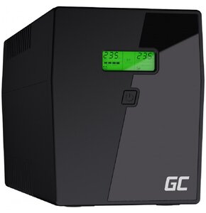 Zasilacz UPS GREEN CELL UPS05 2000VA 1200W Power Proof z wyświetlaczem LCD
