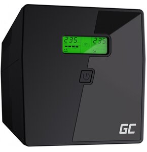 Zasilacz UPS GREEN CELL UPS03 1000VA 600W Power Proof z wyświetlaczem LCD