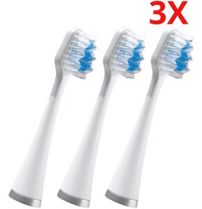 Oryginalna końcówka szczoteczki WATERPIK Triple Sonic STRB-3EW (3 szt.) (Usuwanie przebarwień)