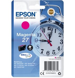 Tusz EPSON T2703 27 Purpurowy 3.6 ml C13T27034012