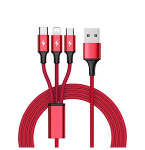 Kabel USB - Micro USB/USB-C/Lightning UNITEK 1.2 m