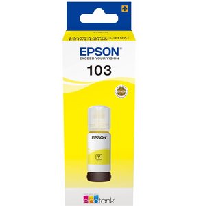 Tusz EPSON EcoTank 103 Żółty 65 ml C13T00S44A