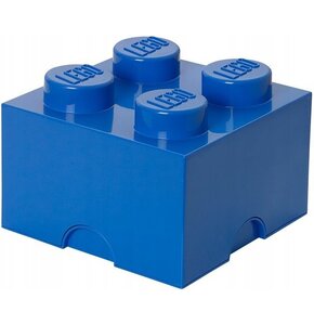 Pojemnik na LEGO klocek Brick 4 Niebieski 40031731