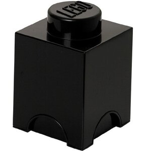 Pojemnik na LEGO klocek Brick 1 Czarny 40011733