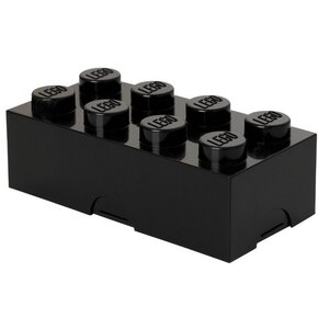 Pudełko śniadaniowe LEGO Klocek Czarny 402317