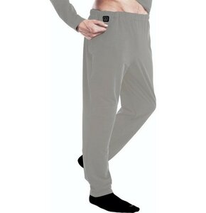 Podgrzewane spodnie GLOVII GP1GXL (rozmiar XL) Szary
