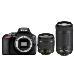 Aparat NIKON D3500 + Obiektyw AF-P DX 18-55mm VR + AF-P DX 70-300mm ED VR