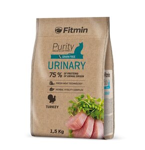 Karma dla kota FITMIN Cat Purity Urinary Indyk 1.5 kg