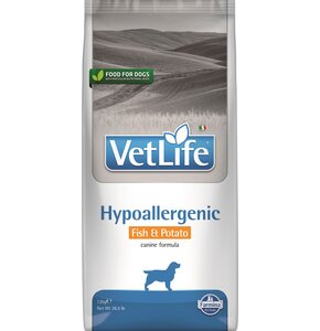 Karma dla psa FARMINA Vet Life Hypoallergenic Fish & Potato 12 kg