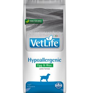 Karma dla psa FARMINA Vet Life Hypoallergenic Jaja i ryż 12 kg