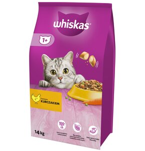 Karma dla kota WHISKAS Kurczak 14 kg