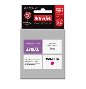 Tusz ACTIVEJET do Brother LC-3219M Purpurowy 20 ml AB-3219MNX