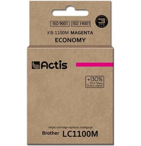 Tusz ACTIS do Brother LC-1100M / LC-980M Purpurowy 19 ml KB-1100M