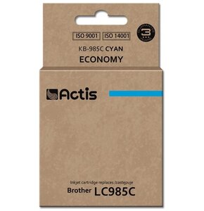 Tusz ACTIS do Brother LC-985C Błękitny 19.5 ml KB-985C