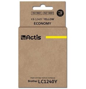 Tusz ACTIS do Brother LC1240Y / LC1220Y Żółty 19 ml KB-1240Y