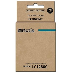 Tusz ACTIS do Brother LC1280C Błękitny 19 ml KB-1280C