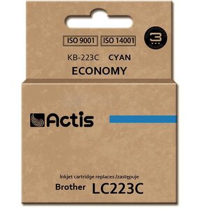 Tusz ACTIS do Brother LC223C Błękitny 10 ml KB-223C