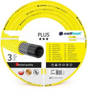 Wąż ogrodowy CELLFAST Plus 3/4" 25 m 10-220