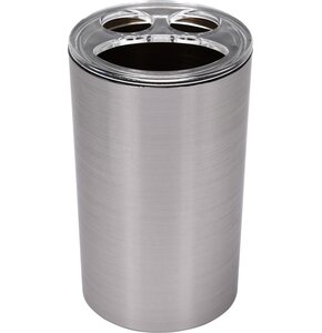 Kubek łazienkowy FALA Nickel 69351 Srebrny