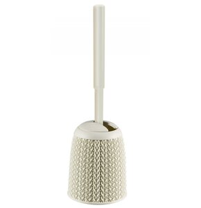 Szczotka WC CURVER Knit 235055 Kremowy