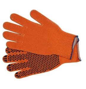 Rękawice robocze VOREL 74102 Pomarańczowy (rozmiar 8)