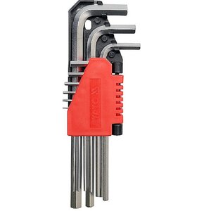 Zestaw kluczy imbusowych YATO YT-0502 (9 elementów)