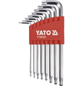 Zestaw kluczy torx YATO YT-05123 (8 elementów)