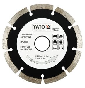 Tarcza do cięcia YATO YT-6003 125 mm