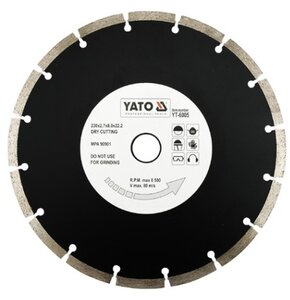 Tarcza do cięcia YATO YT-6005 230 mm