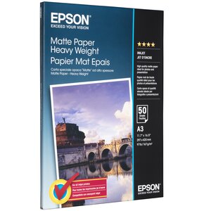 Papier fotograficzny EPSON Heavy Weight Matte A3 50 arkuszy