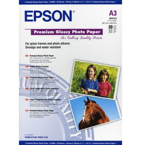 Papier fotograficzny EPSON Premium Glossy A3 20 arkuszy