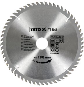 Tarcza do cięcia YATO YT-6068 210 mm