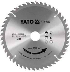 Tarcza do cięcia YATO YT-60682 216 mm