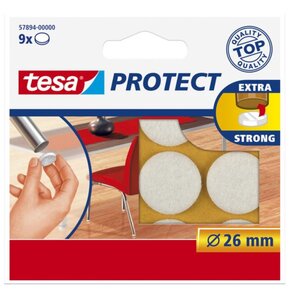 Podkładki pod meble TESA Protect 57894-00000 białe