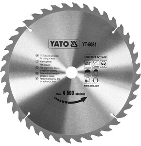 Tarcza do cięcia YATO YT-6081 350 mm