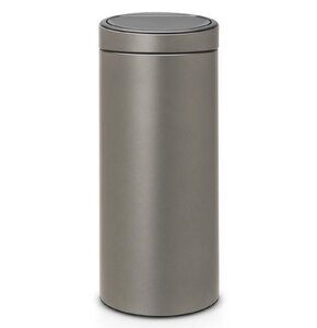 Kosz na śmieci BRABANTIA Touch Bin New 115363 30L Platynowy