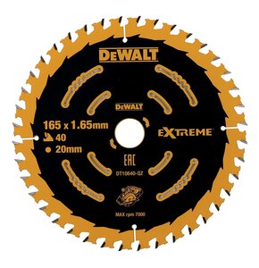 Tarcza do cięcia DEWALT DT10640-QZ 165 mm