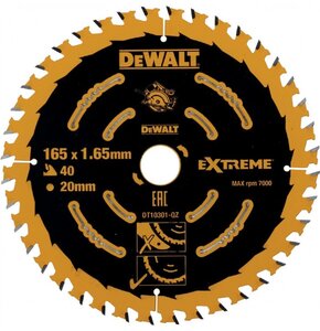 Tarcza do cięcia DEWALT DT10301 165 mm