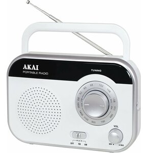 Radio AKAI PR003A-410B Biały