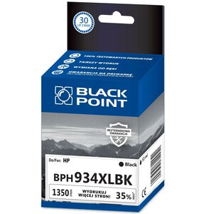 Tusz BLACK POINT do HP 934 XL C2P23AE Czarny 43 ml BPH934XLBK