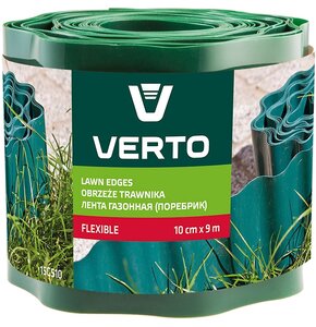 Obrzeże do trawników VERTO 15G510 Zielony (10 cm x 9 m)