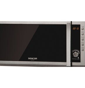 Kuchenka mikrofalowa SENCOR SMW 6001DS 700W średnica 24.5 cm pojemność 20L Stal nierdzewna