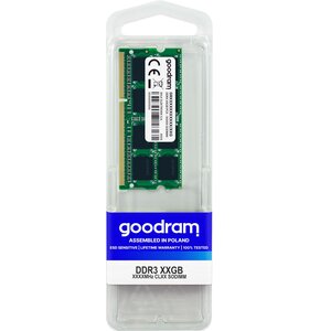 Pamięć RAM GOODRAM 8GB 1333MHz DDR3 SODIMM GR1333S364L9/8G