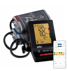 Ciśnieniomierz BRAUN ExactFit 5 BP6200 Czarny