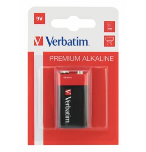 Bateria R9 6LR61 VERBATIM Premium Alkaline (1 szt.)