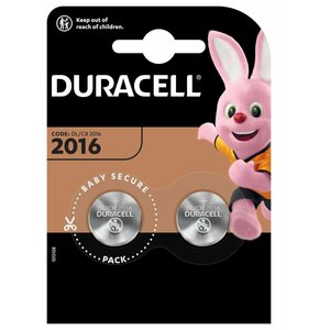 Baterie CR2016 DURACELL (2 szt.)