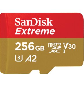 Karta pamięci SANDISK microSDXC Extreme A2 256GB + Adapter