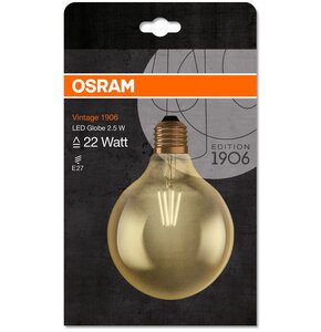 Żarówka LED OSRAM 1906LEDGLOBE 2.5W E27